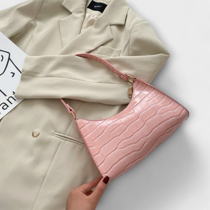 Sac en cuir éclatant