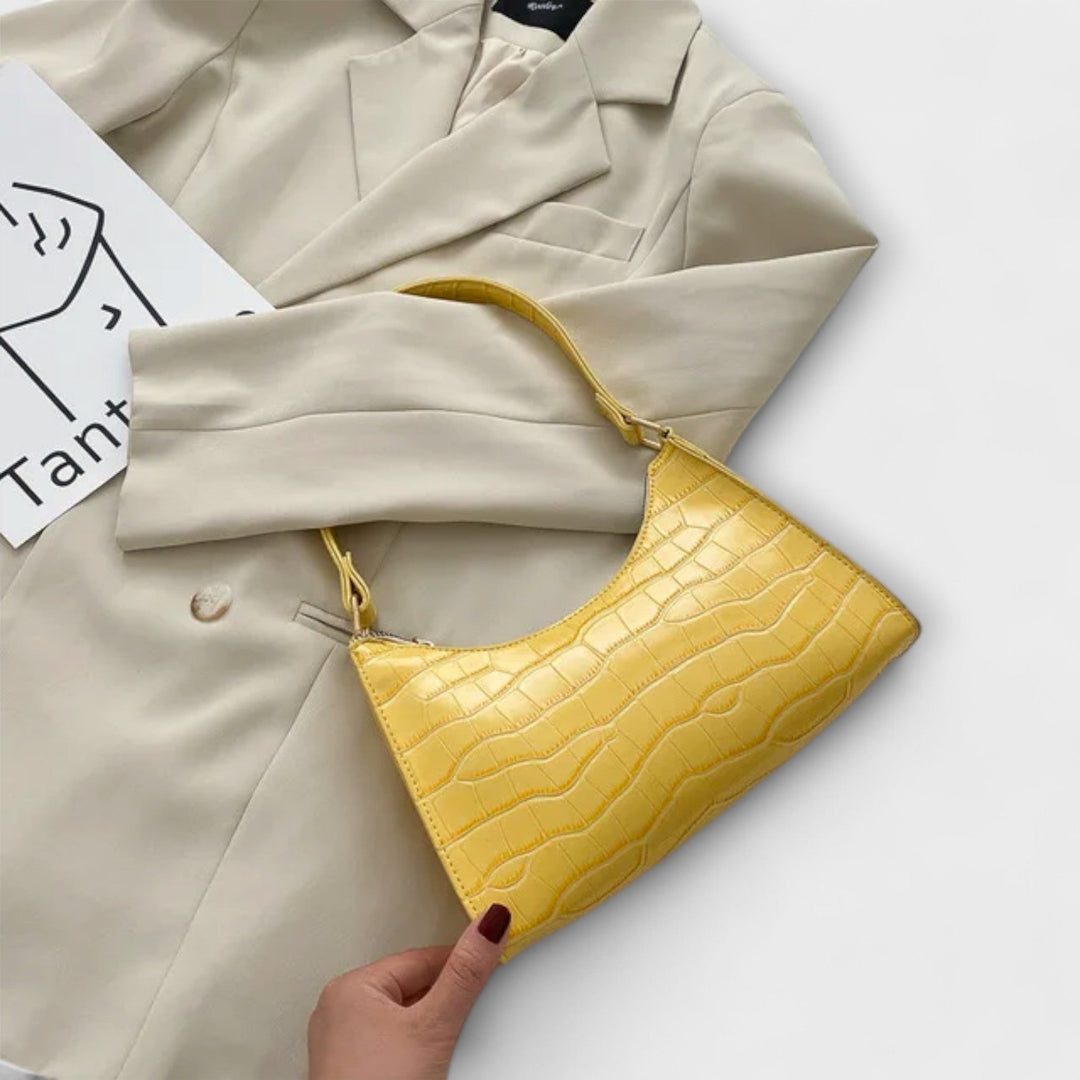 Sac en cuir éclatant