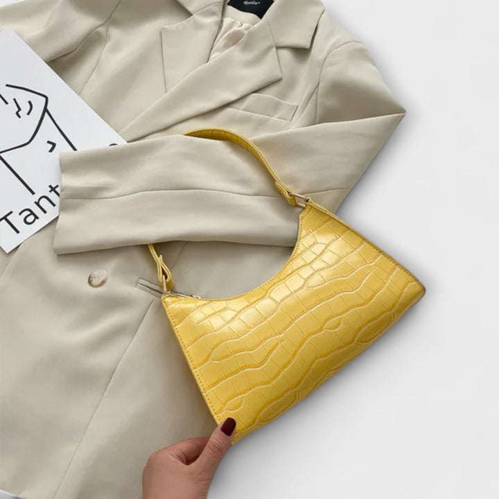 Sac en cuir éclatant