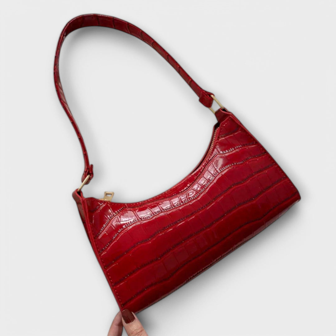Sac en cuir éclatant
