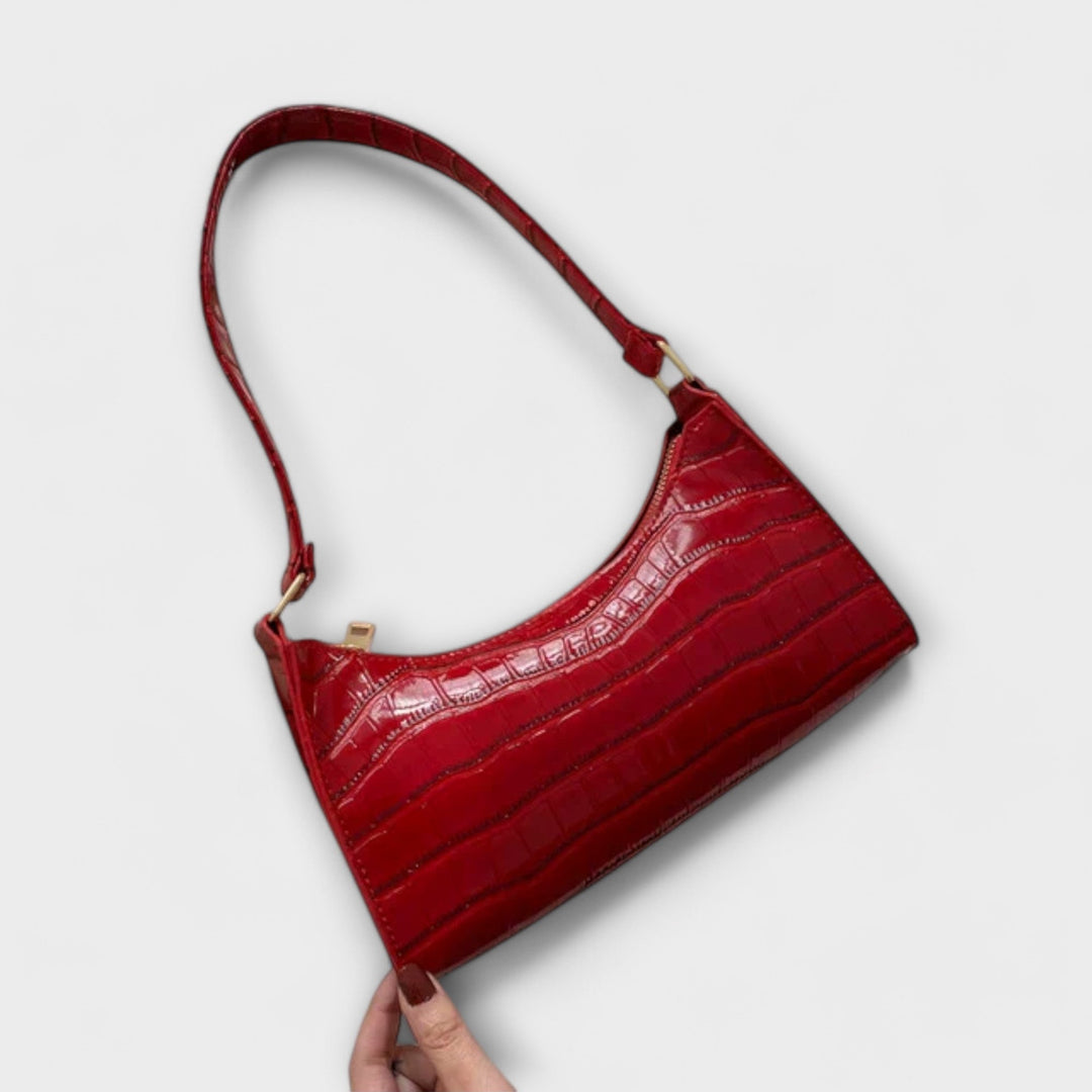 Sac en cuir éclatant