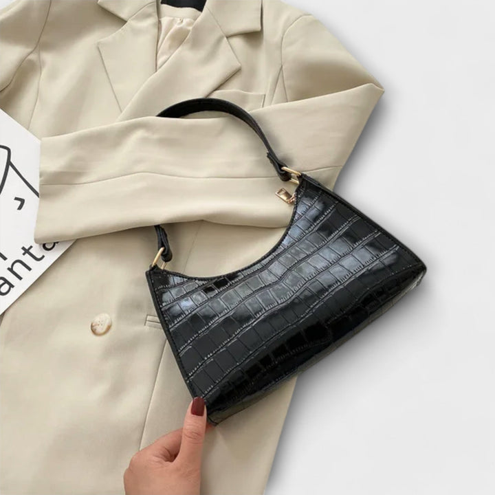 Sac en cuir éclatant