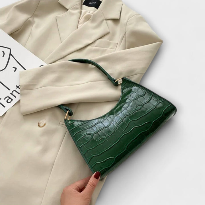 Sac en cuir éclatant