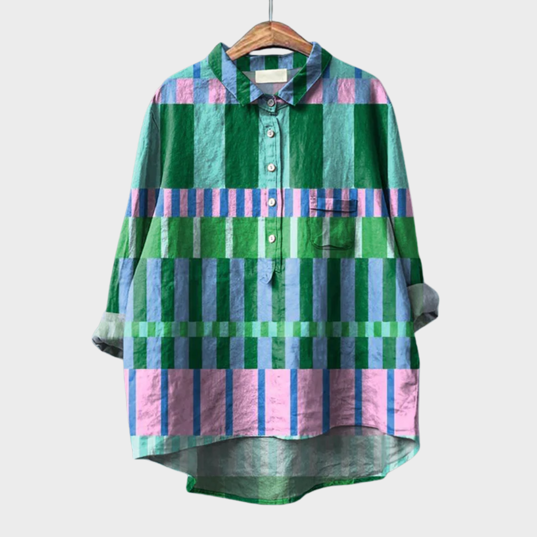 Amber | Blouse estivale élégante en lin