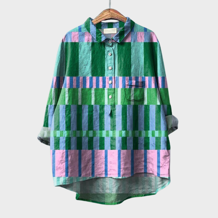 Amber | Blouse estivale élégante en lin