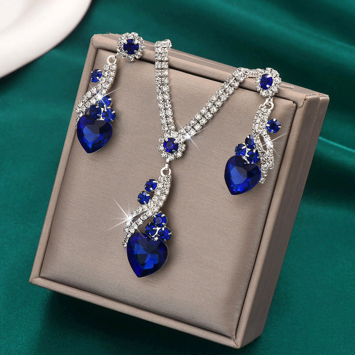 Parure cœur éternel