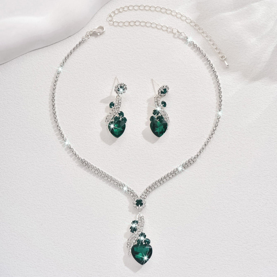 Parure cœur éternel