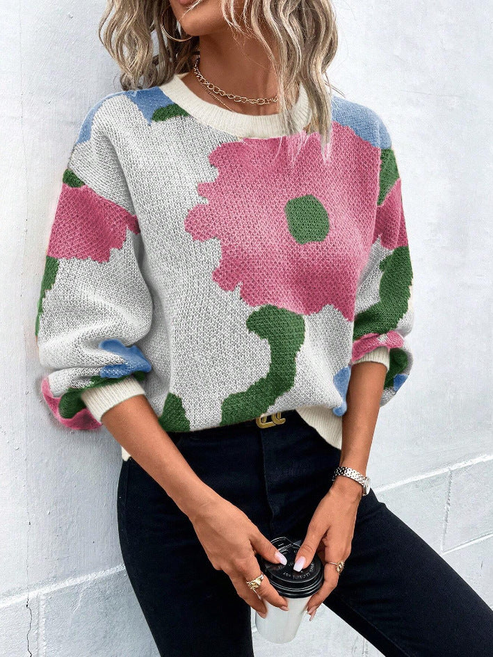 Sydney | Pull-over Femme Imprimé Floral