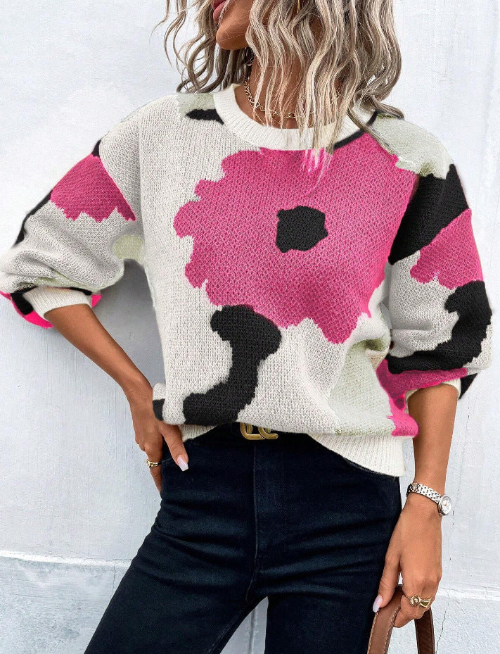 Sydney | Pull-over Femme Imprimé Floral