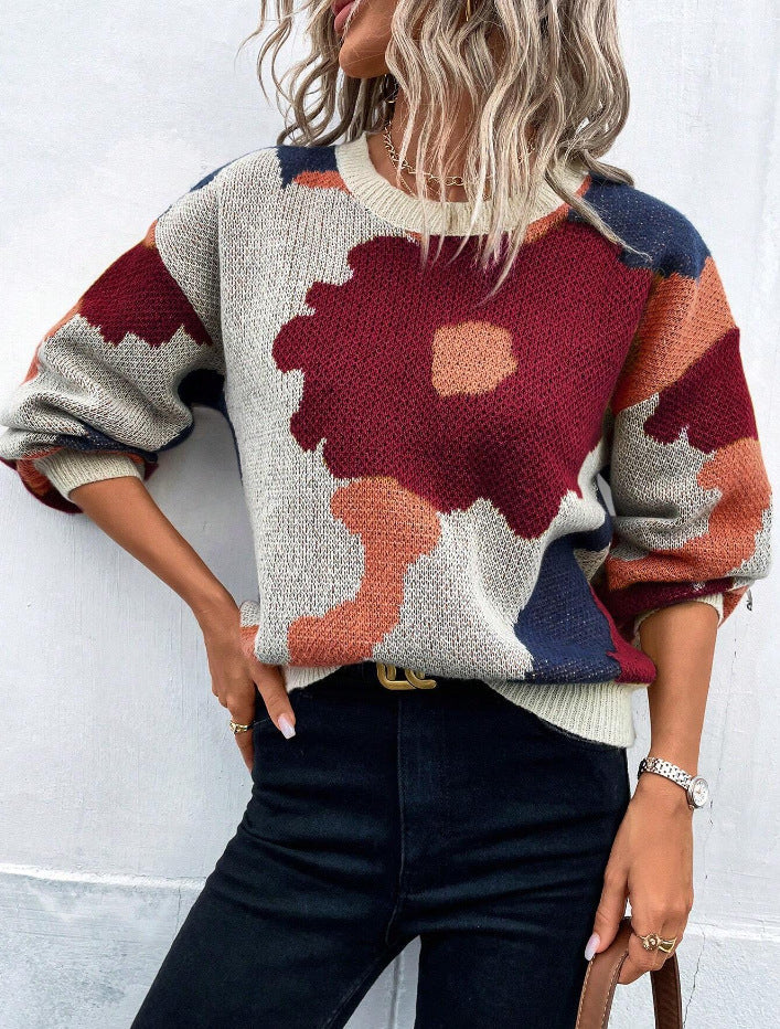 Sydney | Pull-over Femme Imprimé Floral
