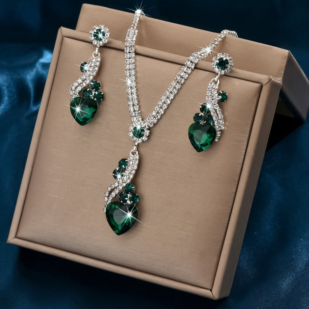 Parure cœur éternel