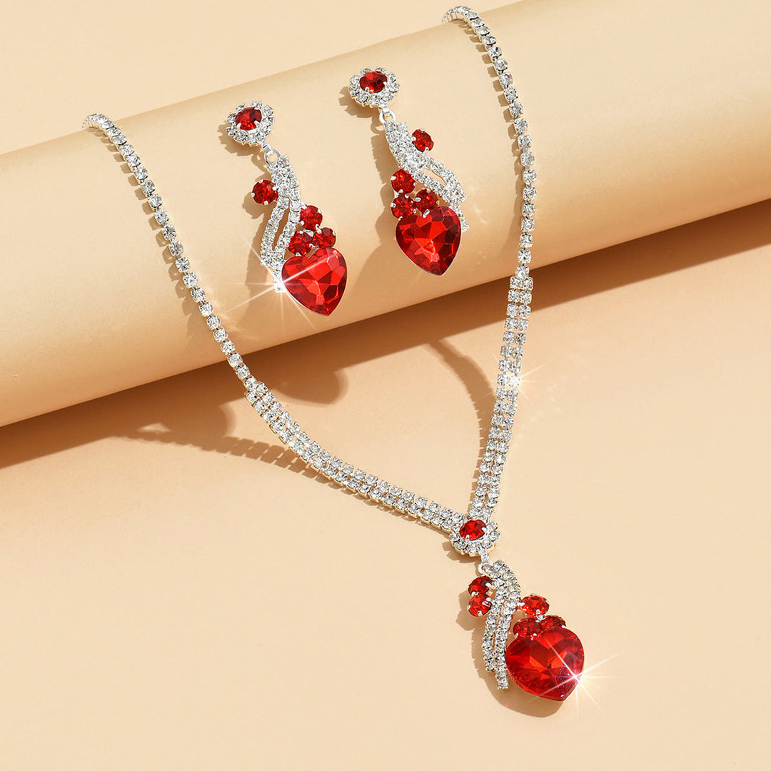 Parure cœur éternel