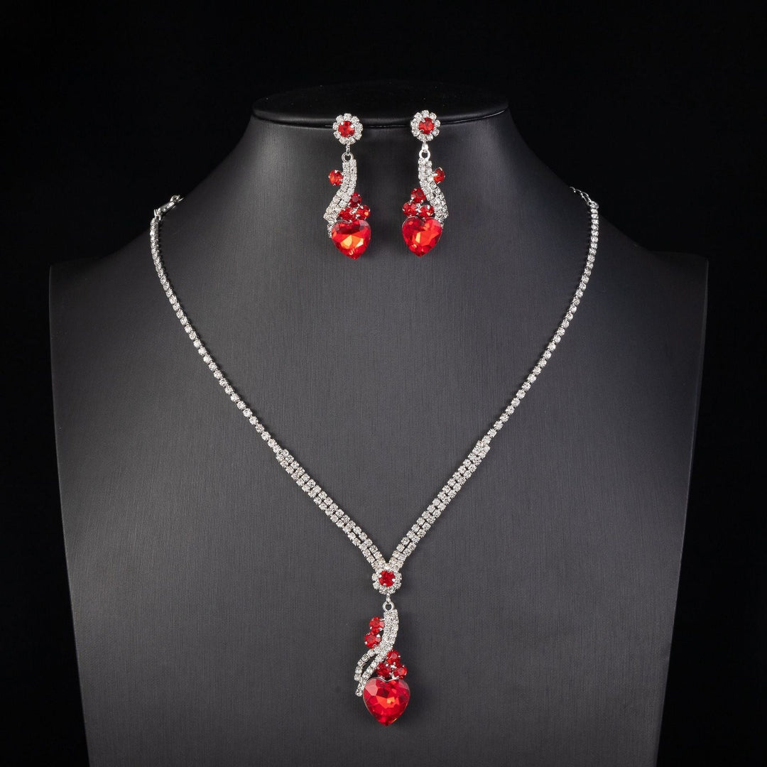 Parure cœur éternel
