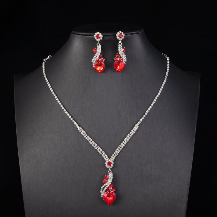 Parure cœur éternel