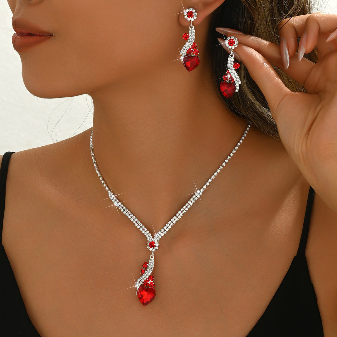 Parure cœur éternel