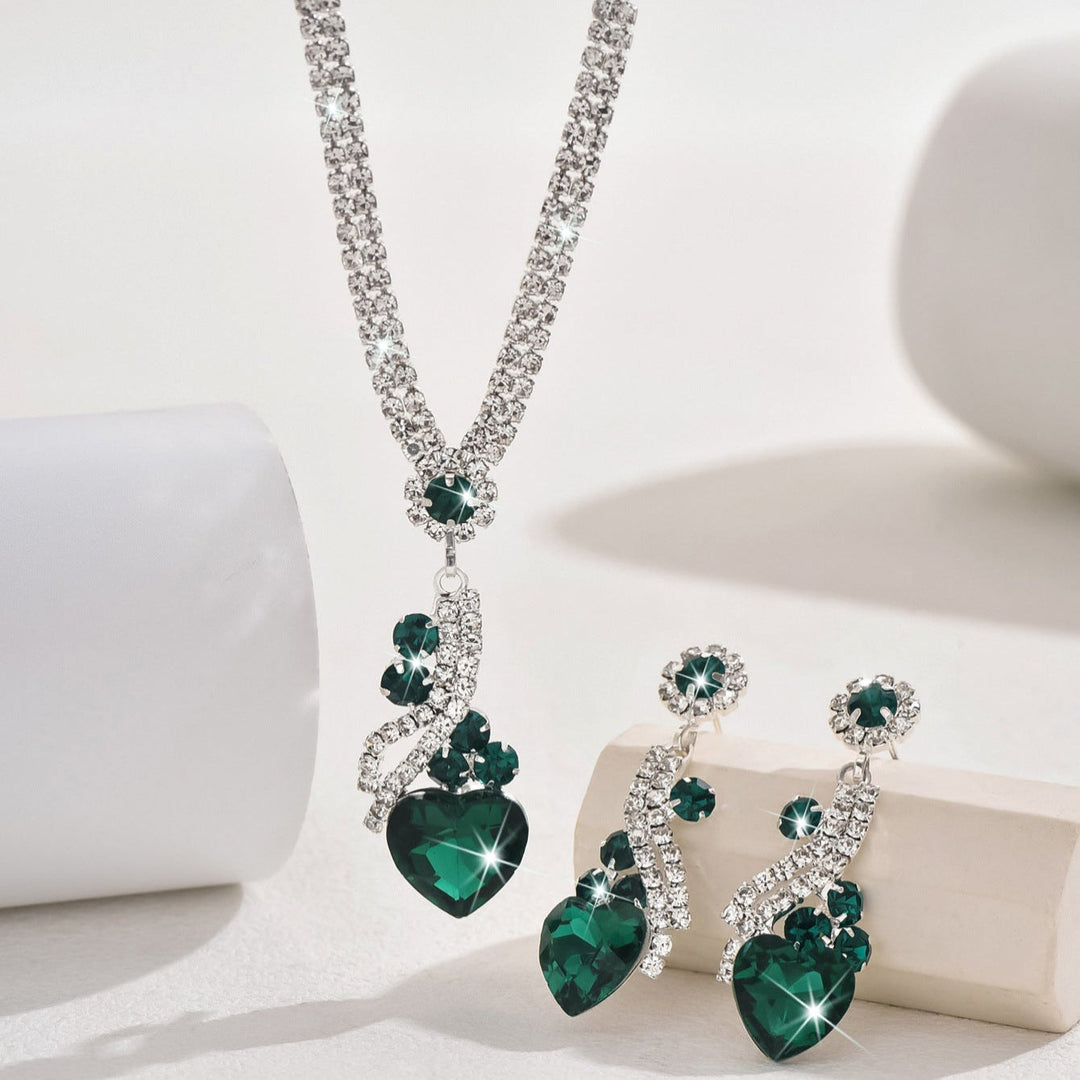 Parure cœur éternel