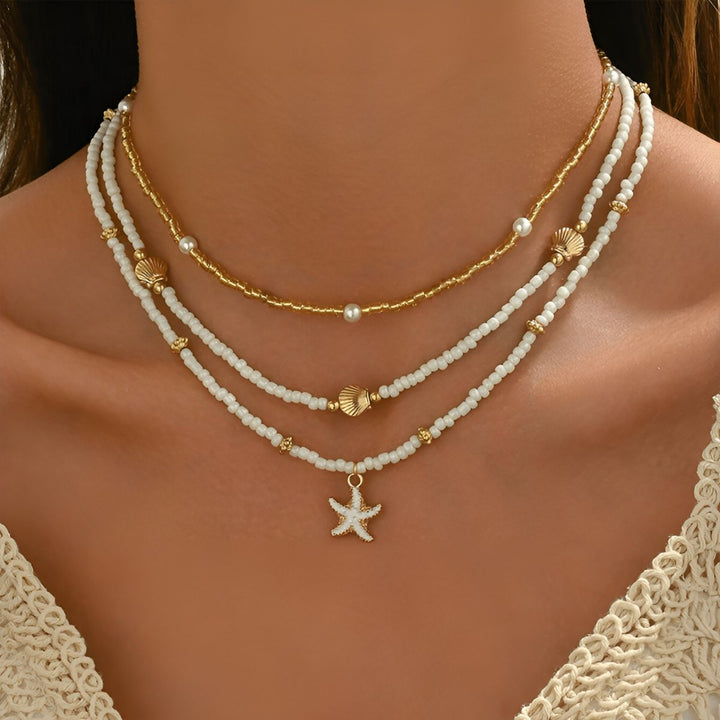 Collier à 3 Rangs