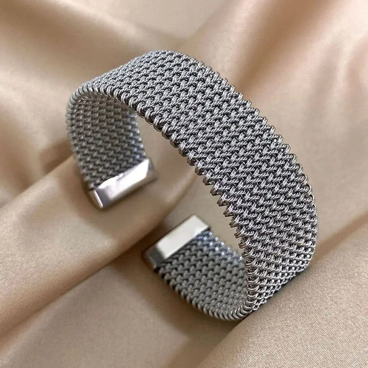 Bracelet en Acier Plaqué Or