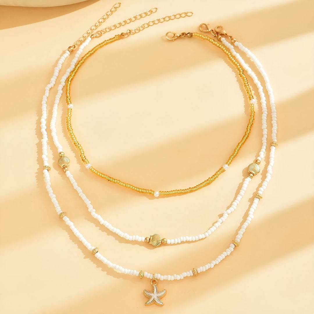 Collier à 3 Rangs
