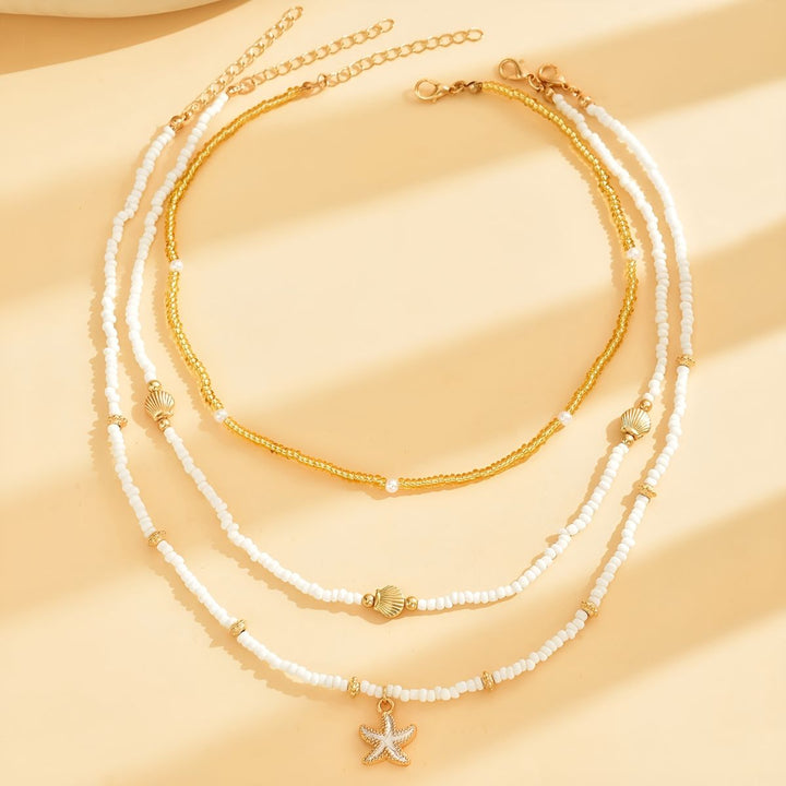 Collier à 3 Rangs