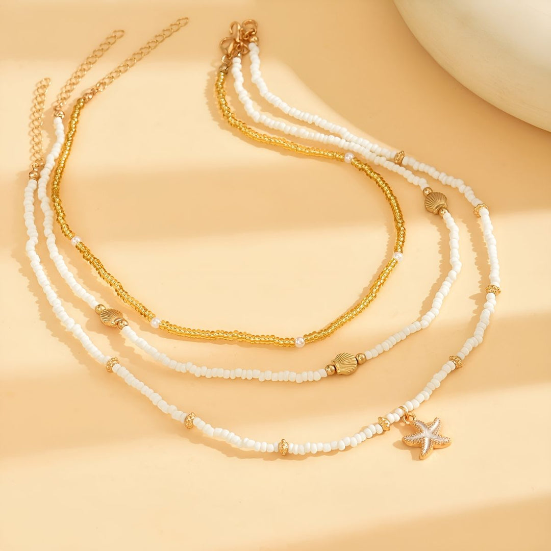 Collier à 3 Rangs