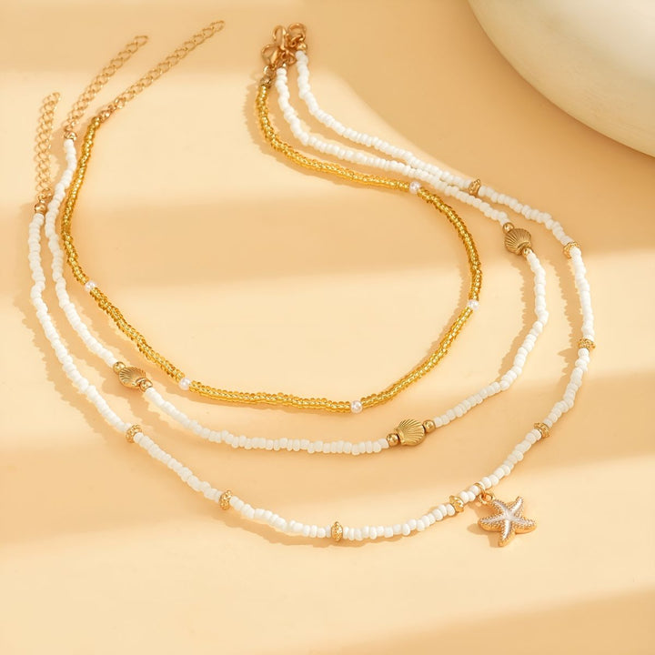 Collier à 3 Rangs