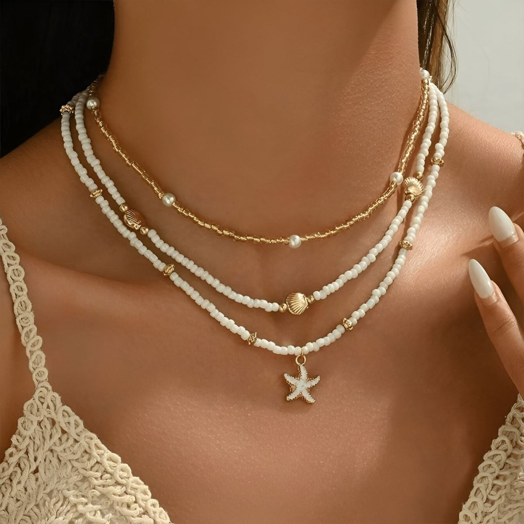 Collier à 3 Rangs