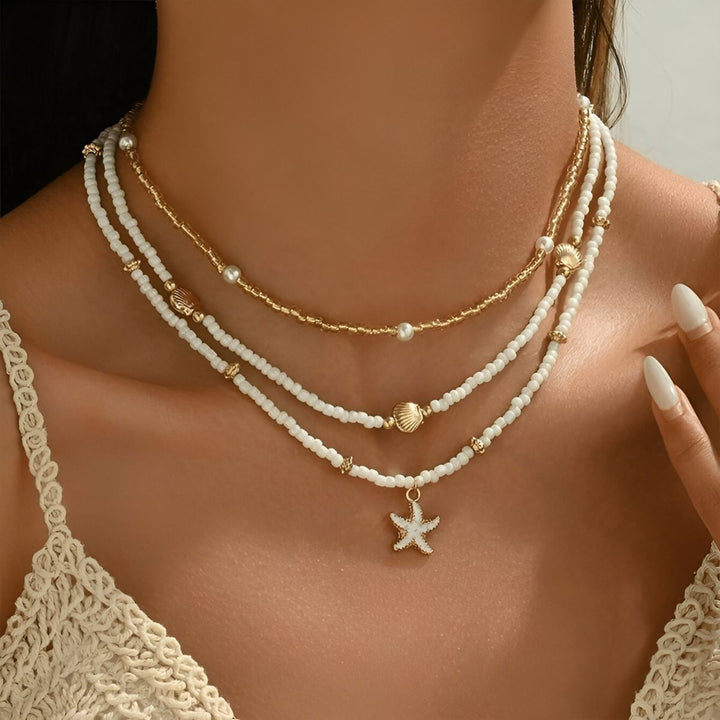 Collier à 3 Rangs