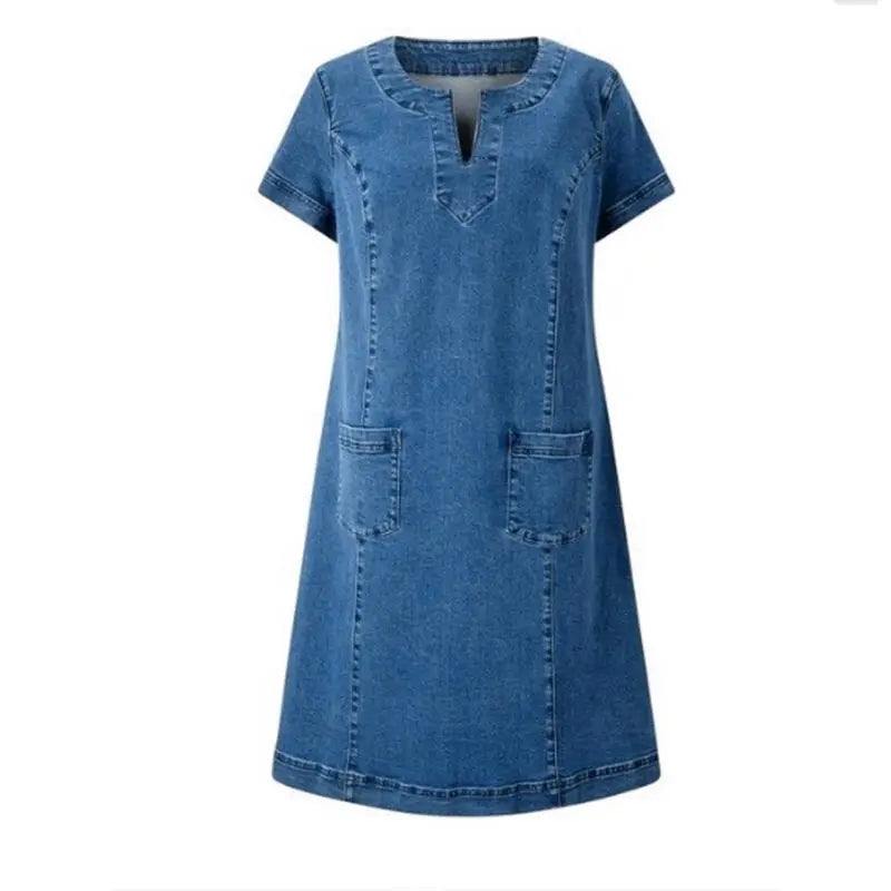 Sofia | Robe en denim douce
