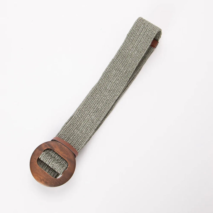 Ceinture tressée à boucle Calla