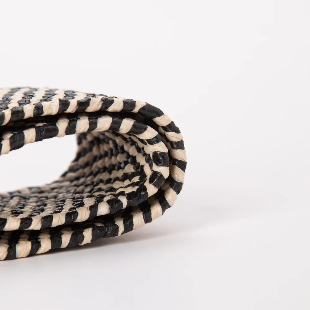 Ceinture tressée à boucle Calla