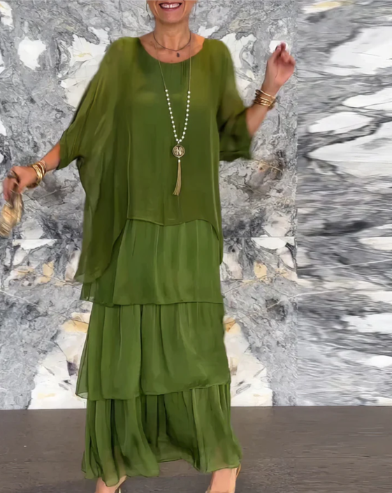 Lara | Robe maxi fluide et élégante
