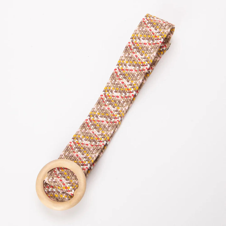Ceinture tressée à boucle Calla