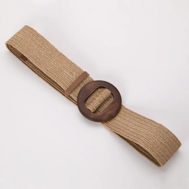 Ceinture tressée à boucle Calla