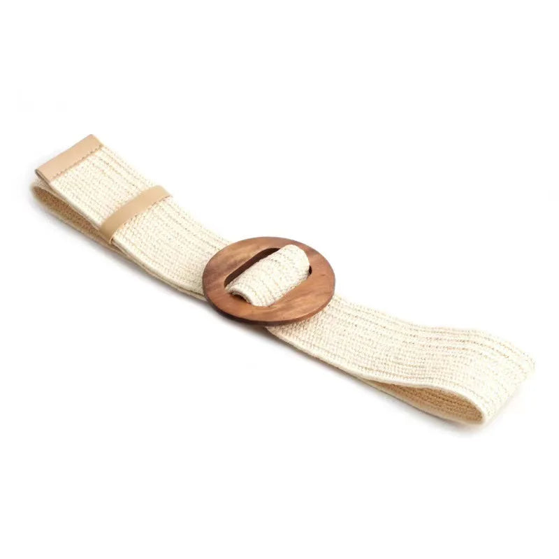 Ceinture tressée à boucle Calla