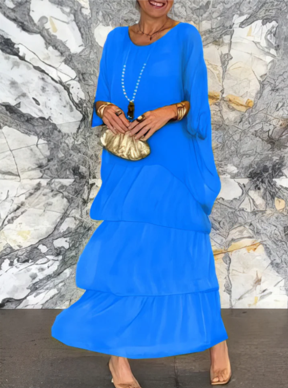 Lara | Robe maxi fluide et élégante