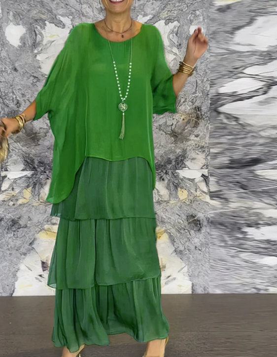 Lara | Robe maxi fluide et élégante