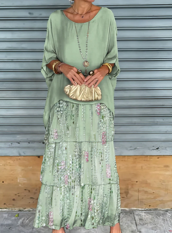 Lara | Robe maxi fluide et élégante
