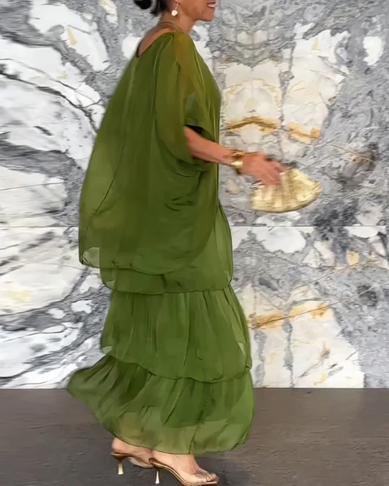 Lara | Robe maxi fluide et élégante
