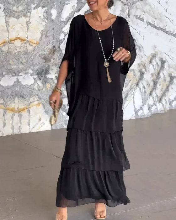 Lara | Robe maxi fluide et élégante