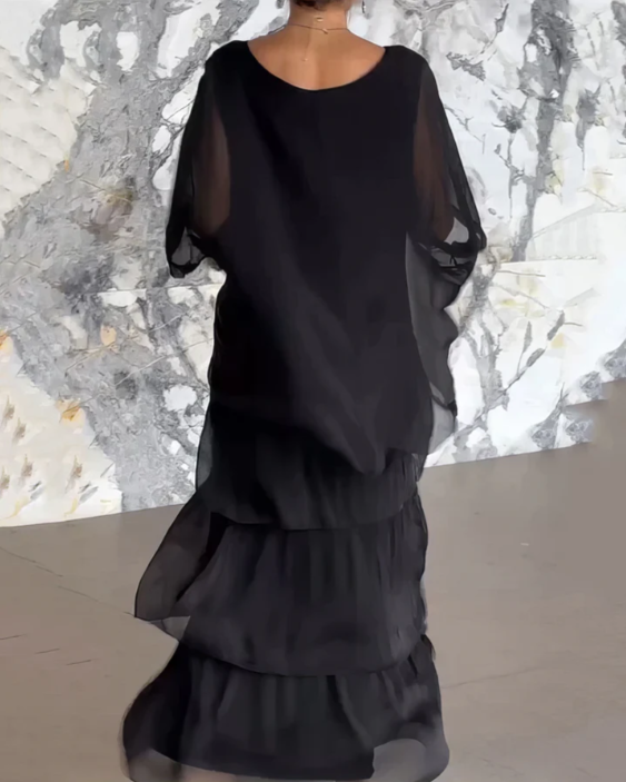 Lara | Robe maxi fluide et élégante