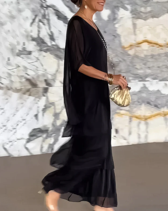 Lara | Robe maxi fluide et élégante