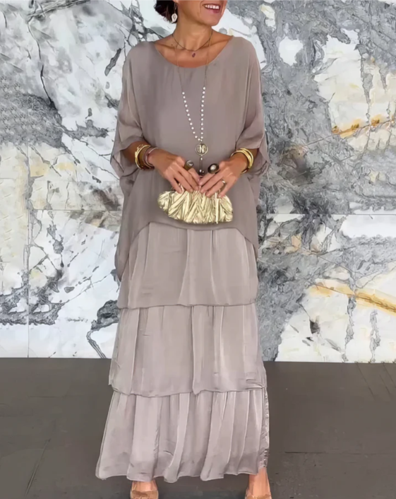 Lara | Robe maxi fluide et élégante