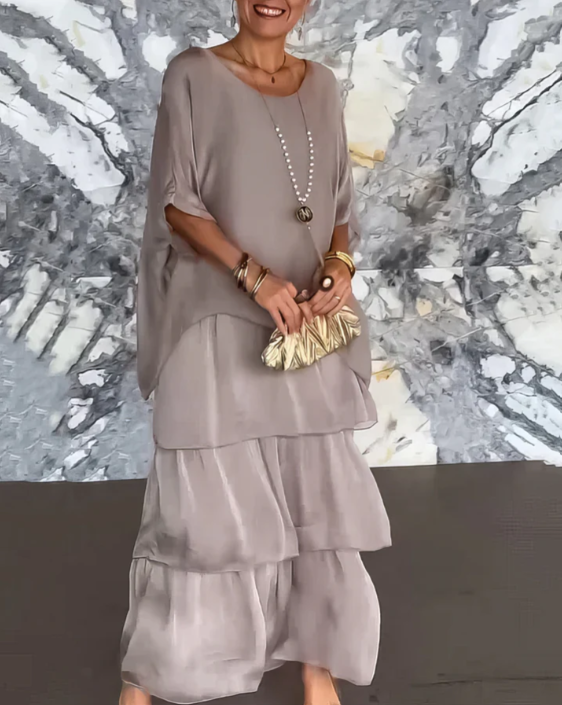 Lara | Robe maxi fluide et élégante