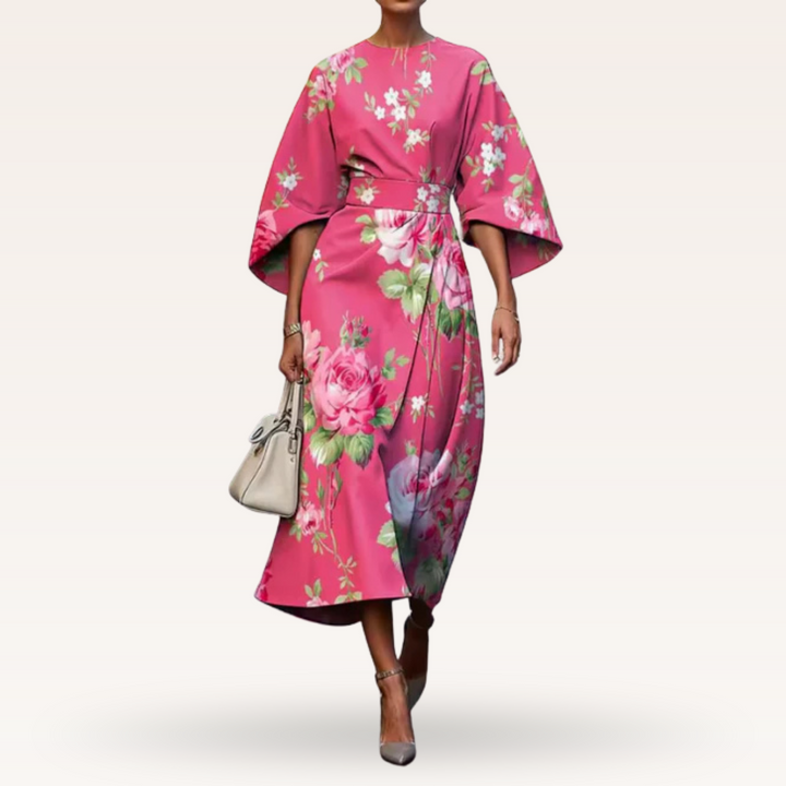 Élise | Robe Royale Fleurie