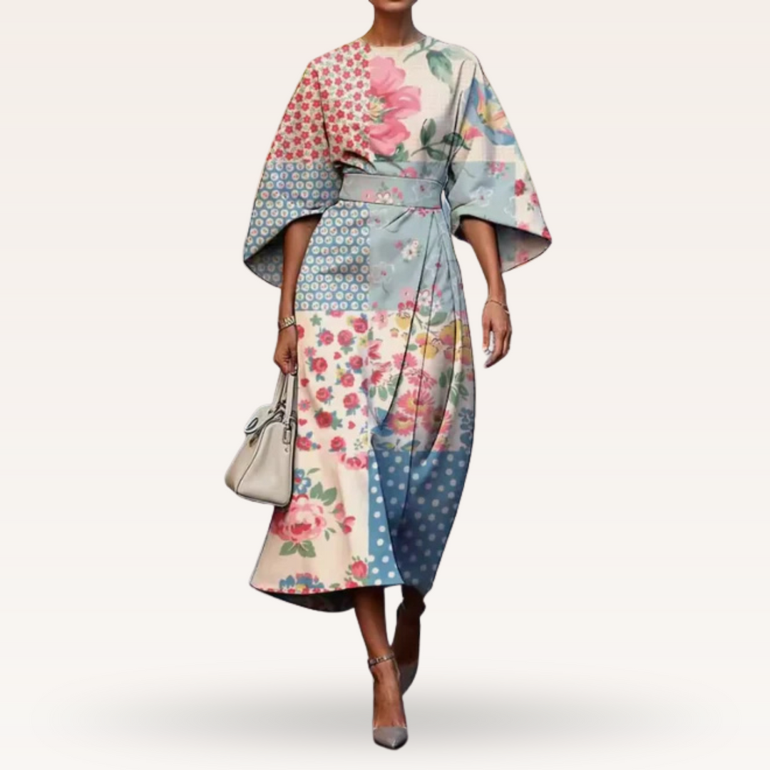 Élise | Robe Royale Fleurie