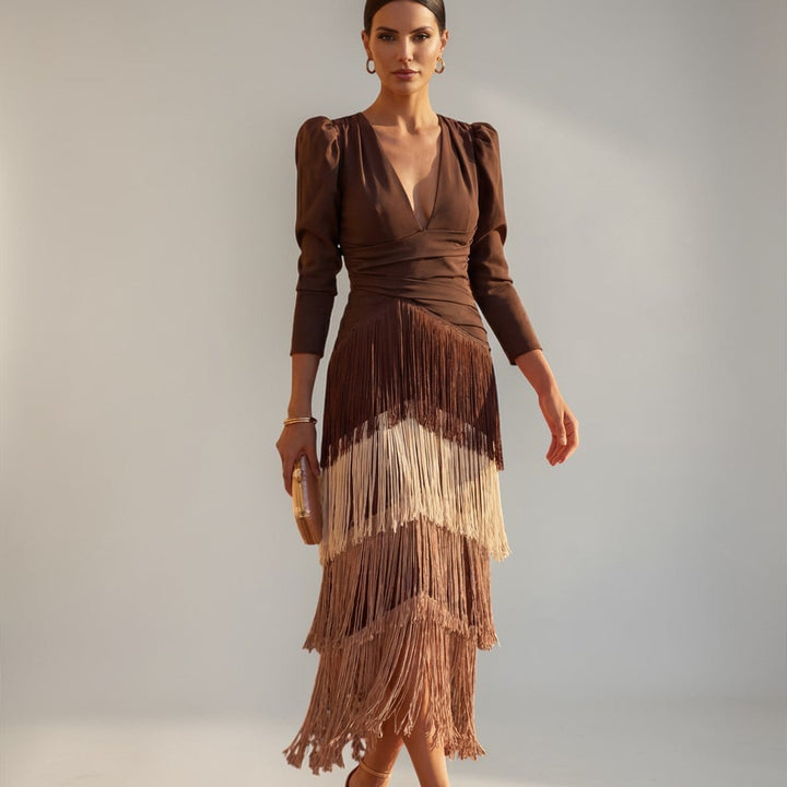 Sofia | Robe à Franges