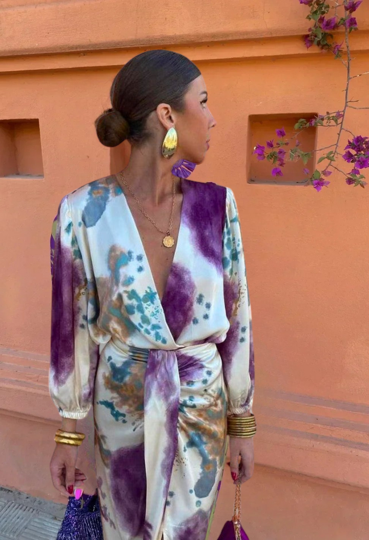 Sofia - Robe d'été sophistiquée Céline