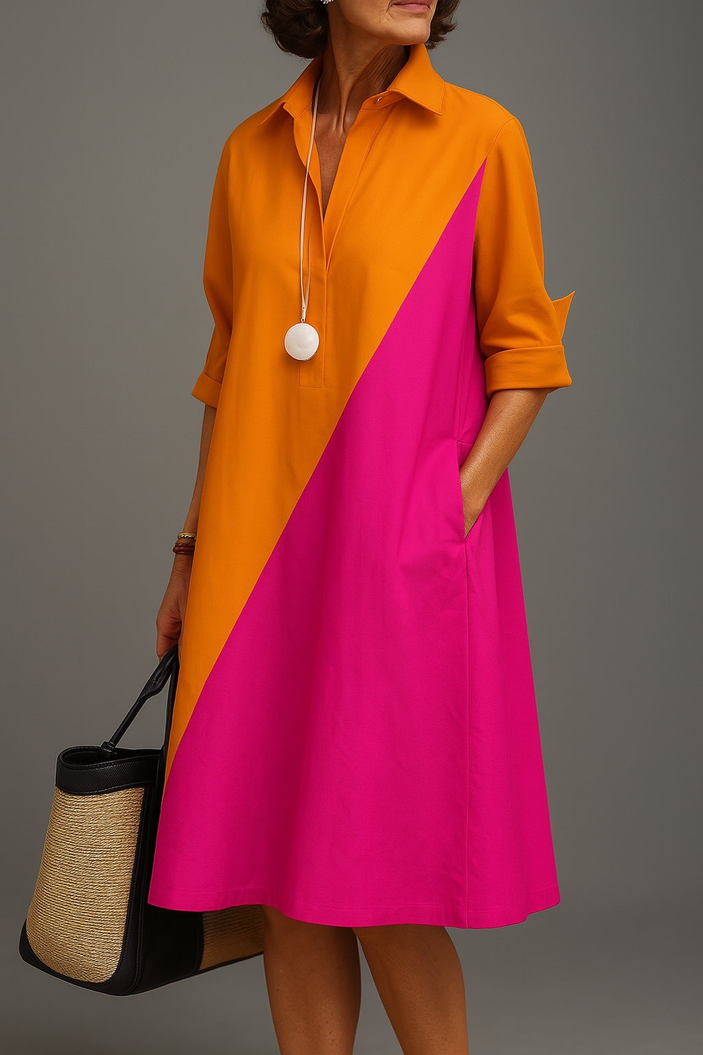 Pilar | Robe midi confortable