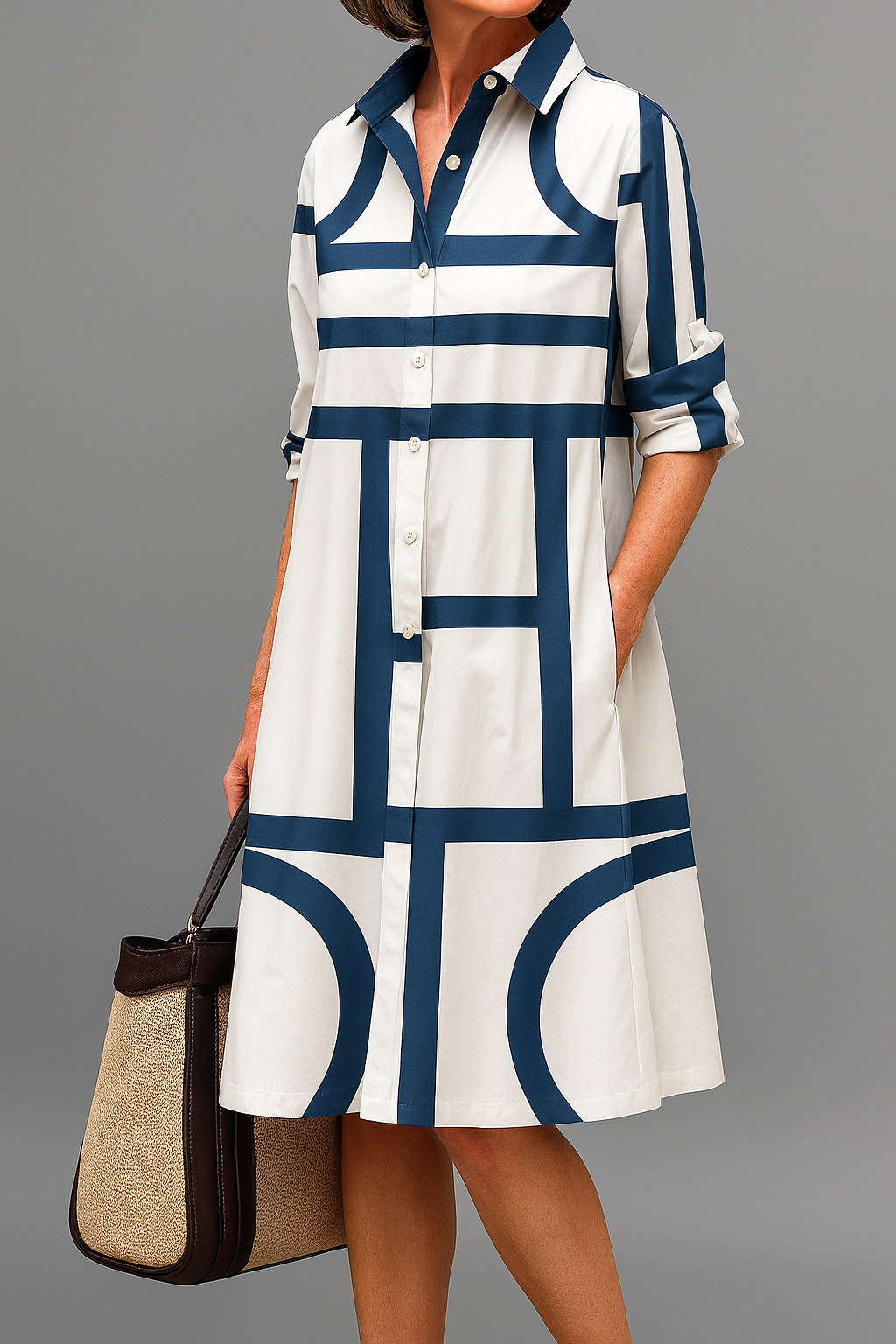 Vertus | Robe midi sophistiquée